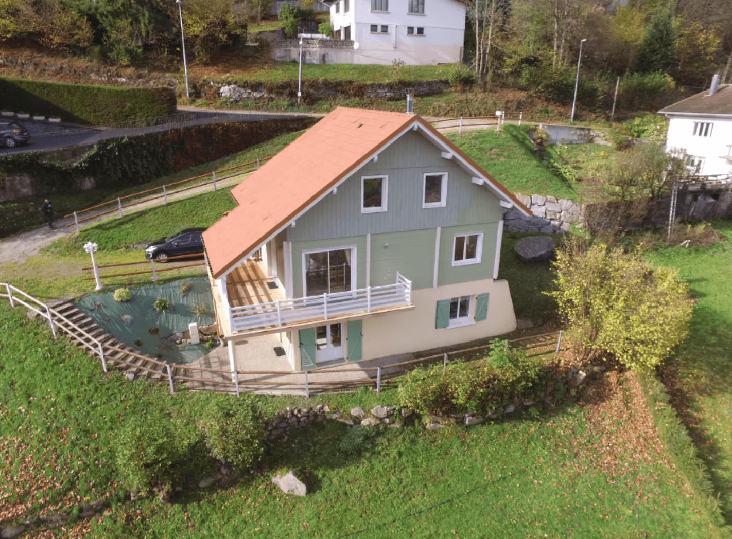 Le Chalet Vert, 1er étage, à La Bresse