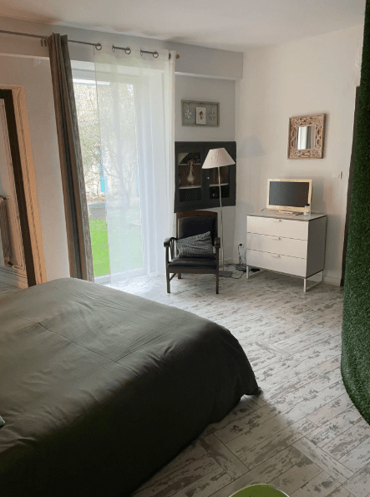 La Cour des Saligues Chambre Jardin