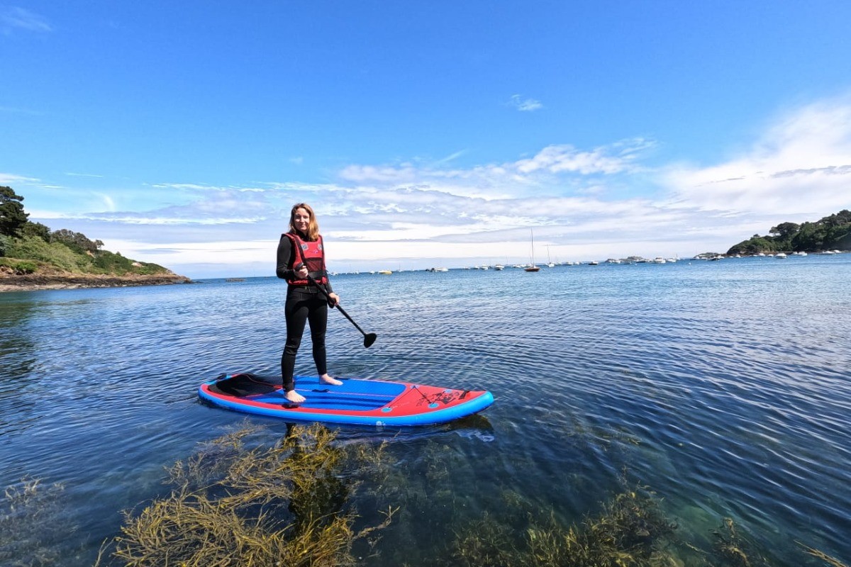 Location de paddle à Port Mer (école de voile) à Cancale