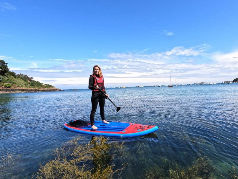 Location de paddle à Port Mer (école de voile) à Cancale