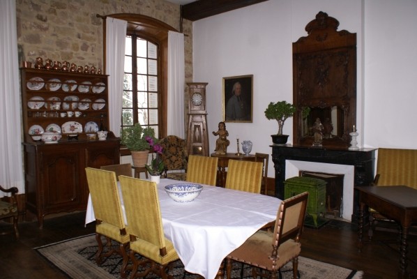 Chambre d'hôtes - Abbaye Autrey - Salle petit-déjeuners