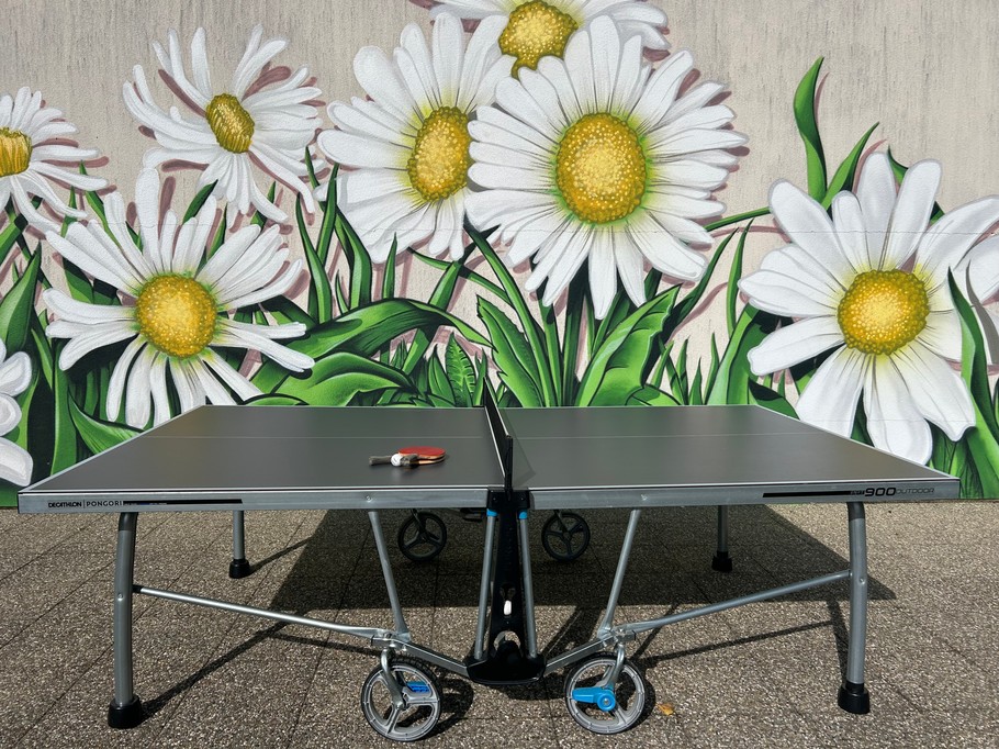 Table de ping-pong à disposition - Appartement les Marguerites - Contrexéville, Vosges
