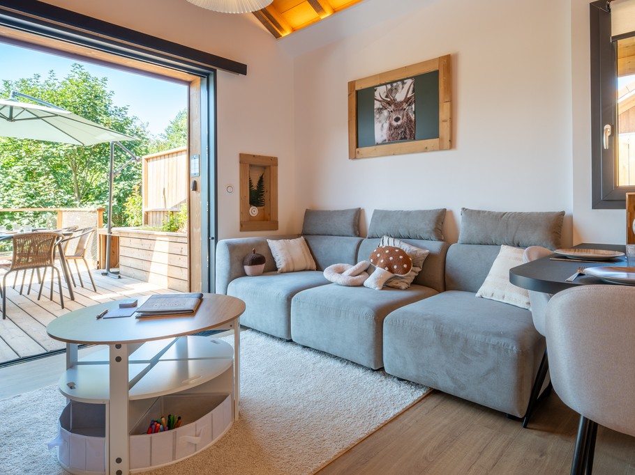 Salon - Chalet Forest Family - Domaine Epic Chalets