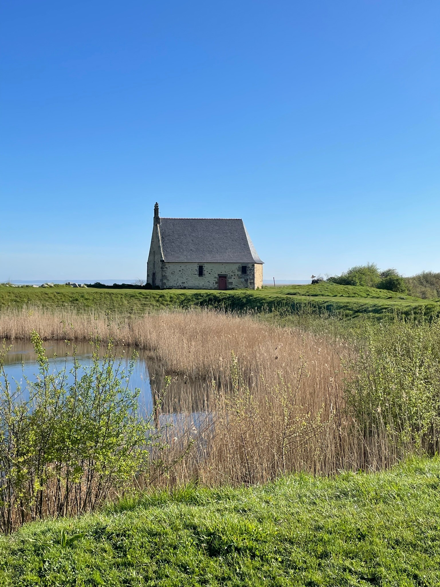 The Chapelle Sainte-Anne in Saint-Broladre