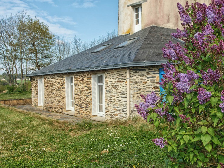 Vue latérale du magasin