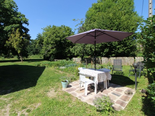 Garden terrace - Gîte La Clé du Champ