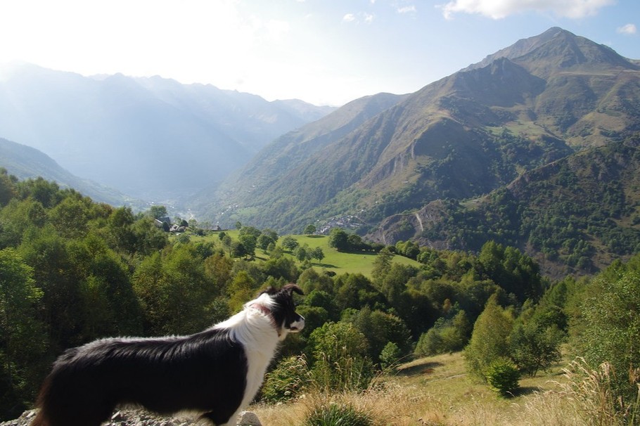 le panorama depuis le village