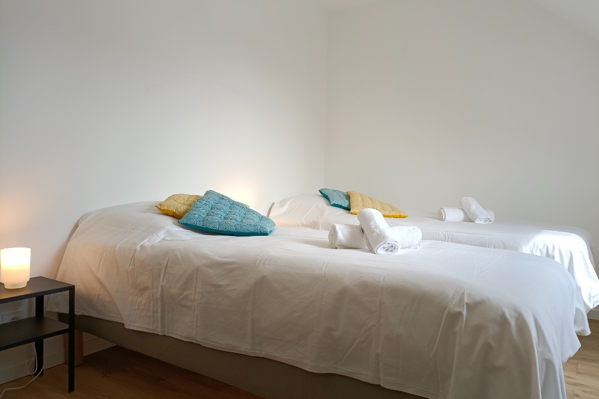 Chambre étage 2 lits simples