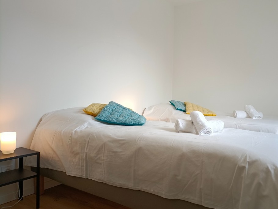 Chambre étage 2 lits simples