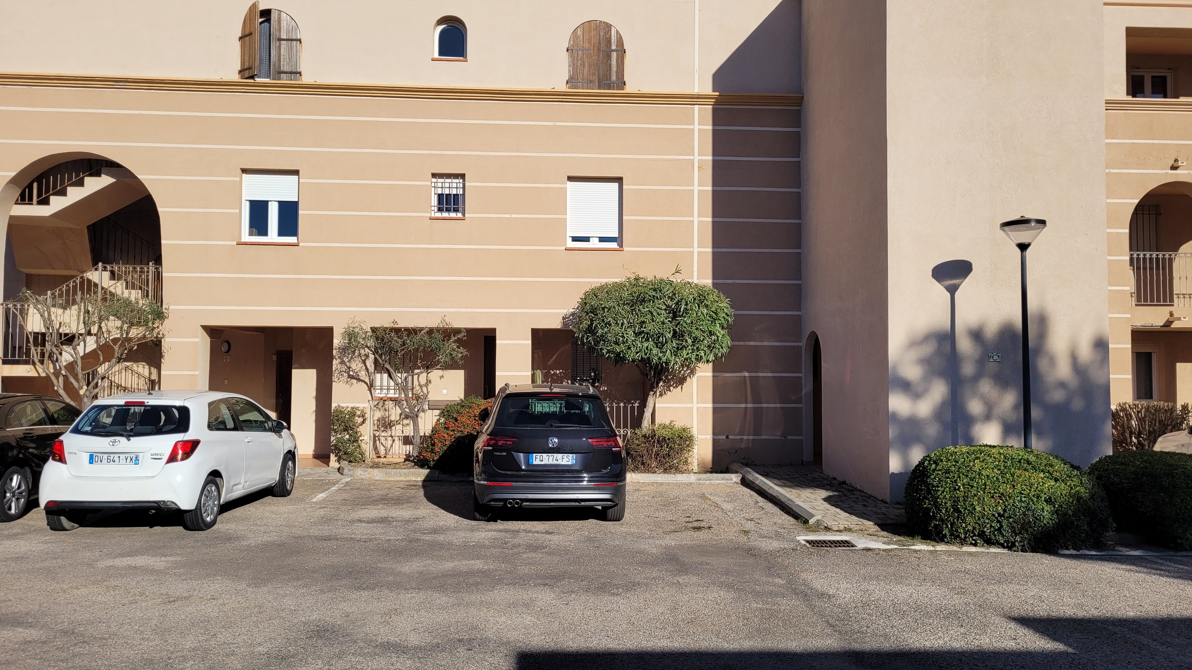 Place de parking attribuée