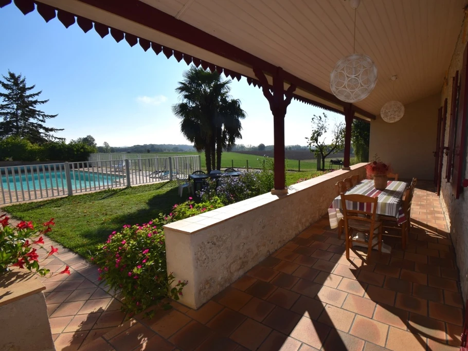 Maison de campagne 8 personnes avec piscine - Saint-Jean-de-Duras