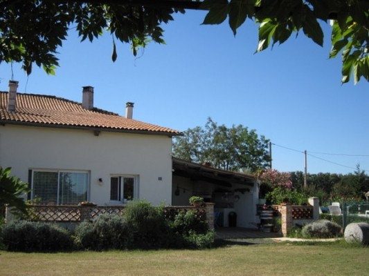 Façade et Jardin  - Cadalen - Tarn