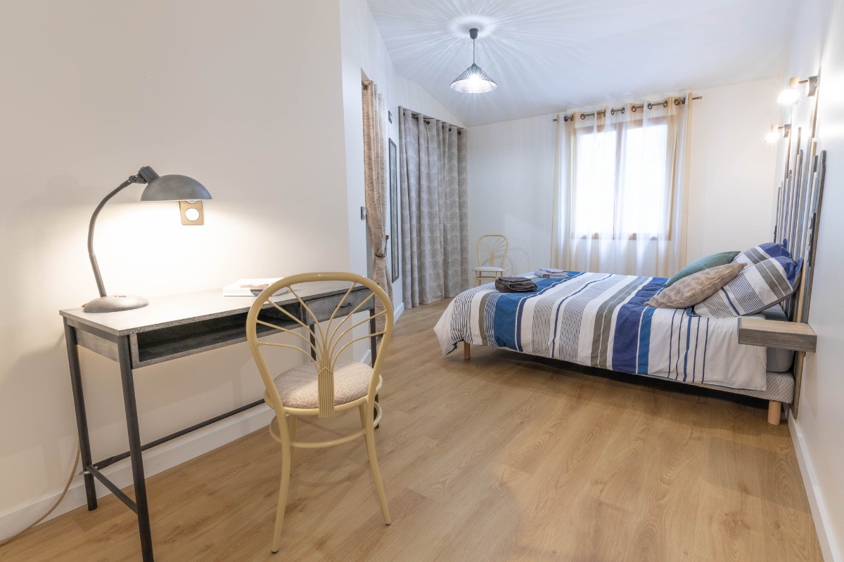 Chambre 3 avec salle d'eau privativephoto : Isa'bell photographie