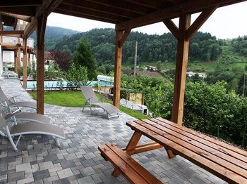 Terrasse - Chalet les Biches Emma - Gérardmer Vosges