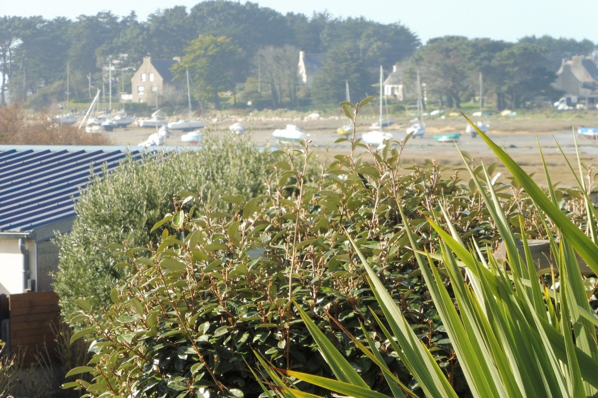 Vue de l'entrée du gite