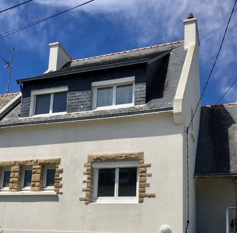 Entrée par l'arrière de la maison