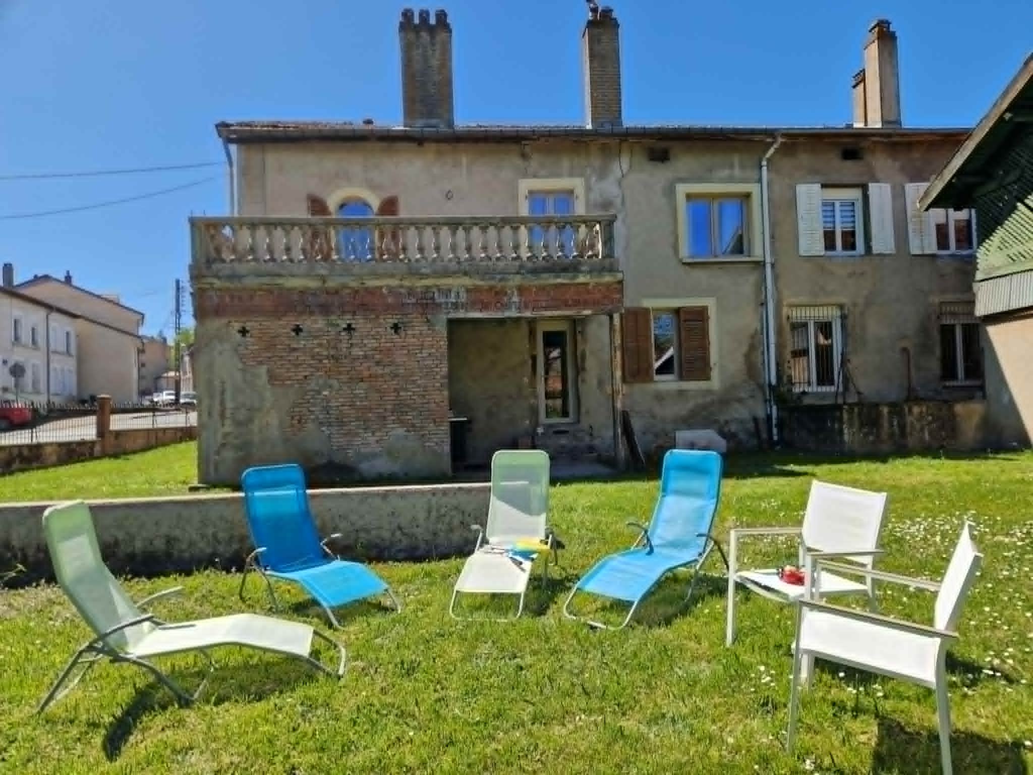 Garden relaxation area - Gîte de la Forêt