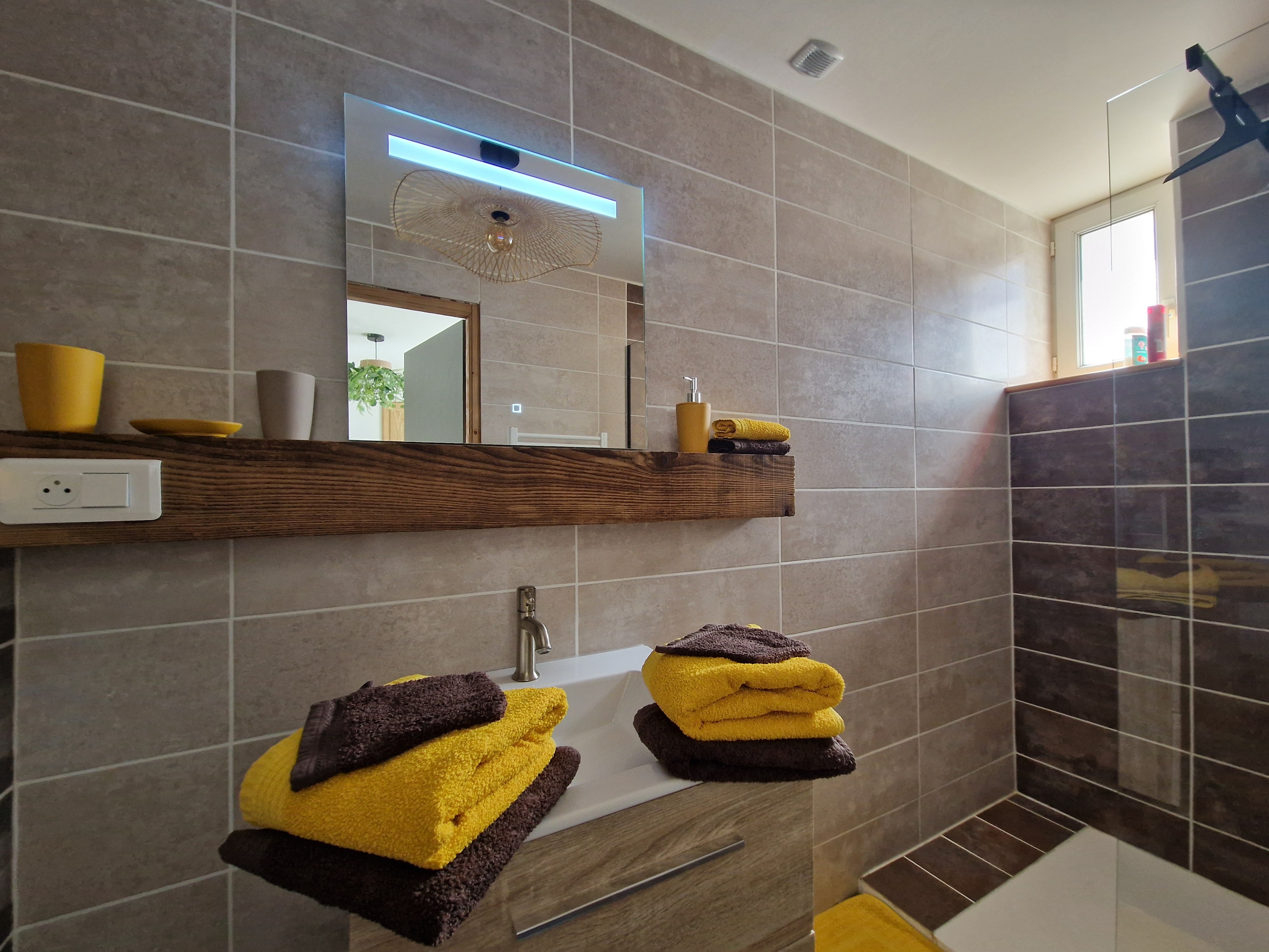 Linge de toilette inclus