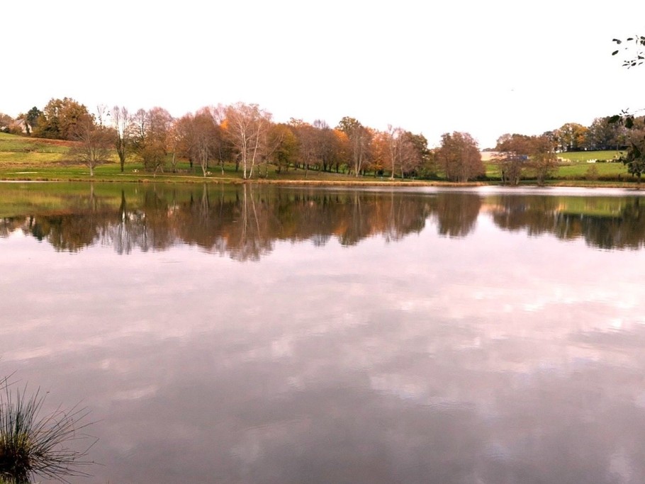 Vue étang proximité GITE LE GAULIAT 19 CORREZE CLEVACANCES