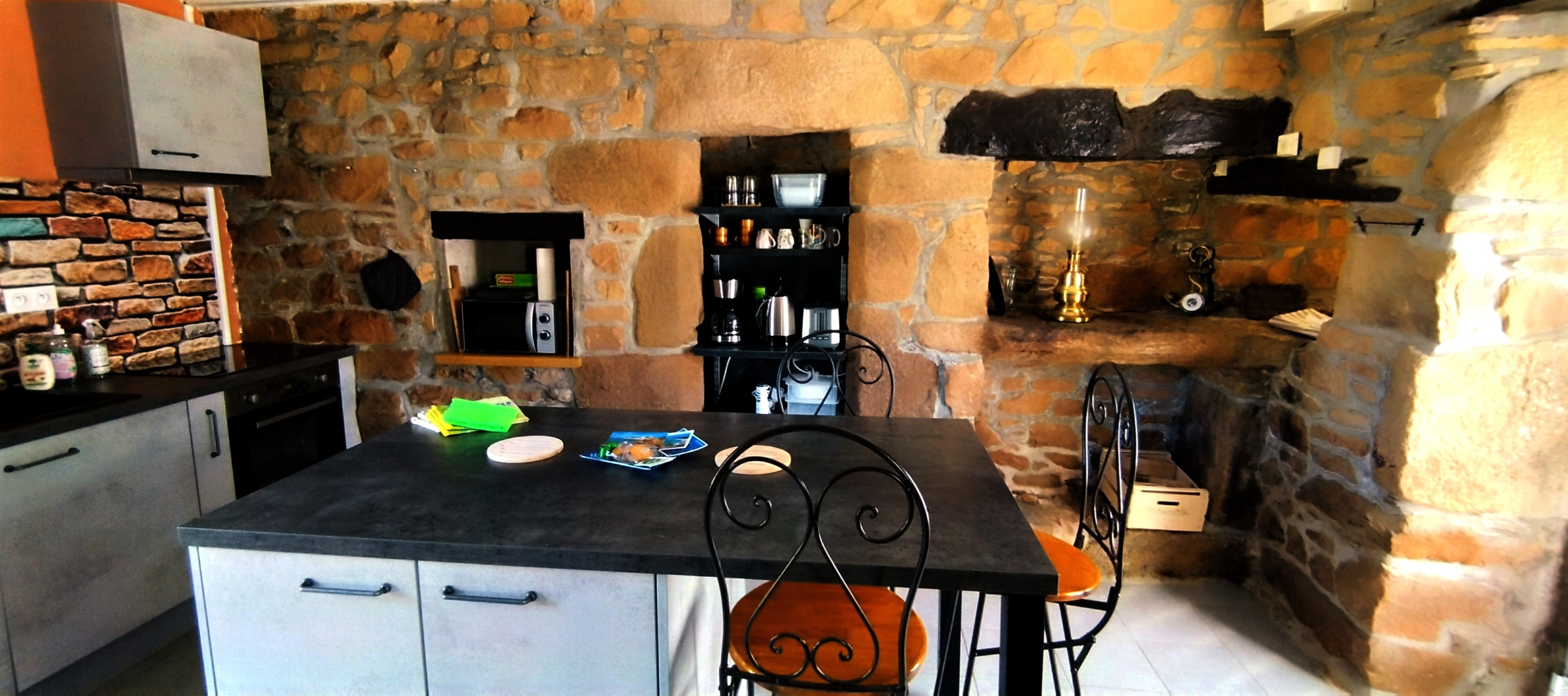 cuisine, ilot central