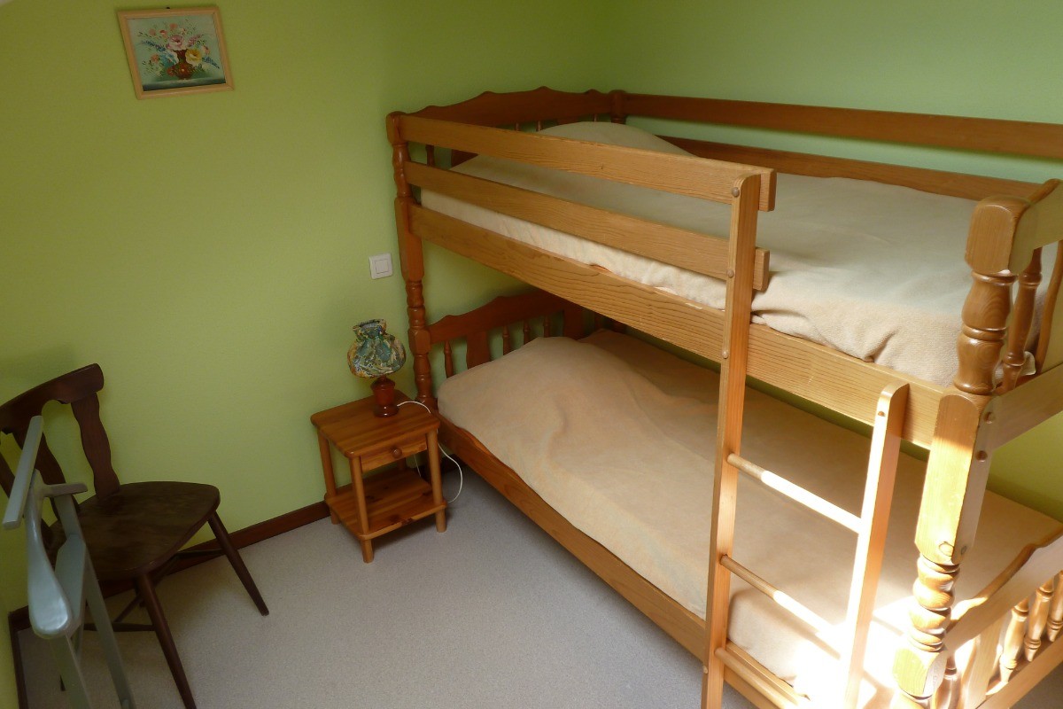 Chambre 2 lit à étage - Au Petit Petonfaing