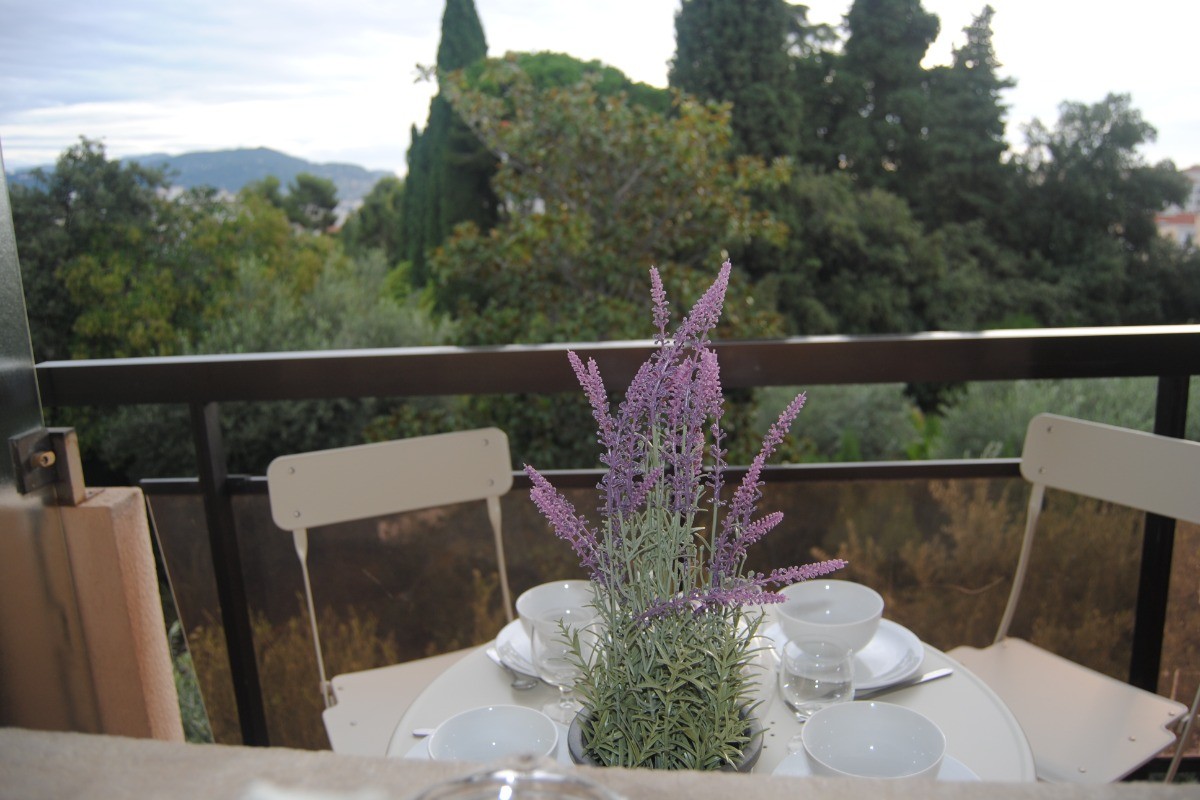 vue balcon côté montagne