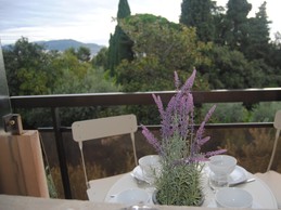 vue balcon côté montagne