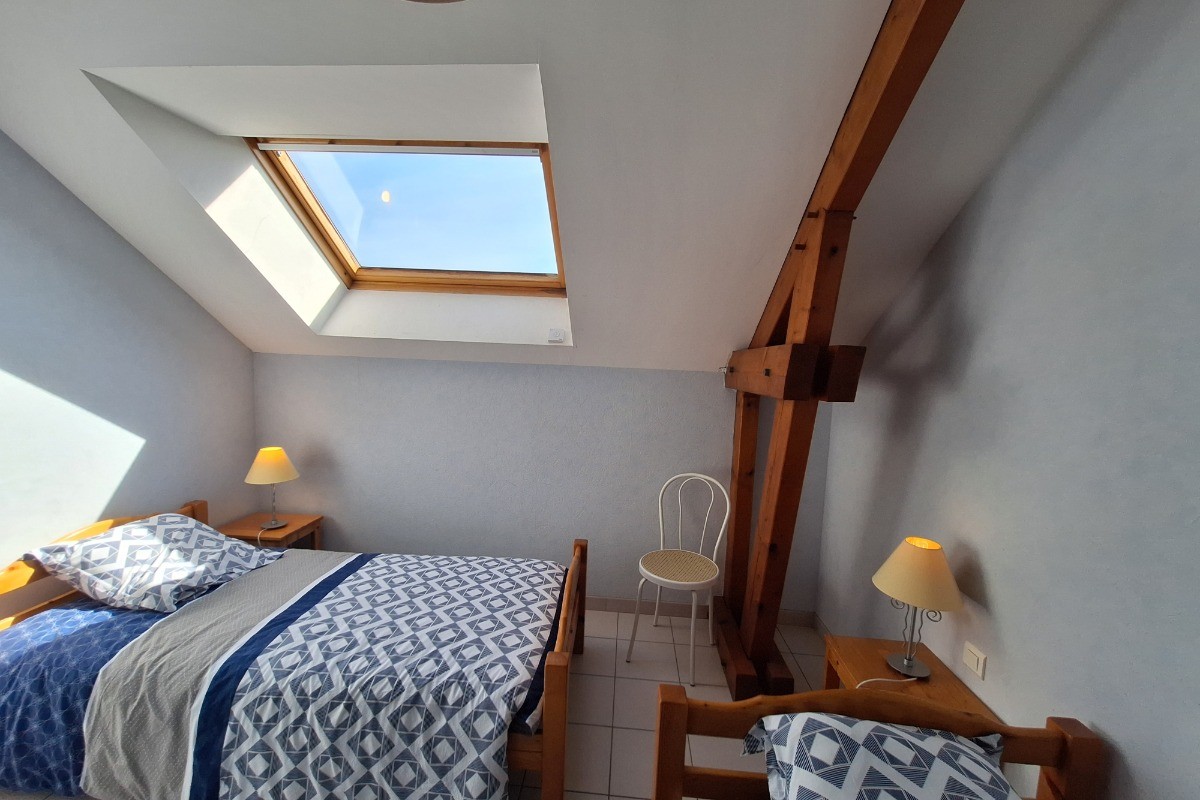 Chambre 2 lits en 90