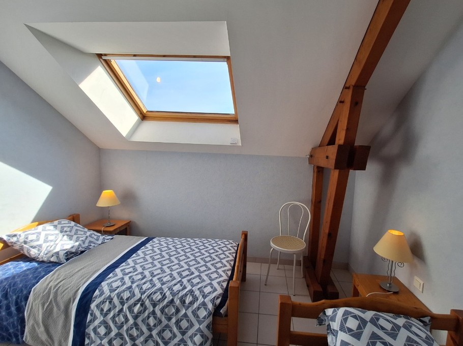 Chambre 2 lits en 90