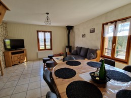 Large living room - Gîte les azalées