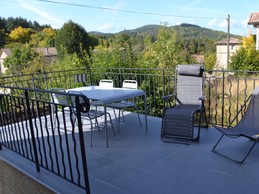 La Laurère - la terrasse