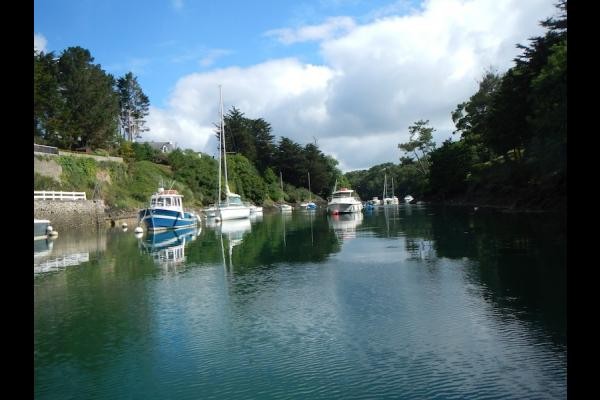 la ria de Brigneau à 500 m du gîte