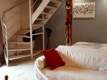 La Dame Blanche - Chambre Cordon de Royat - Chambre principale