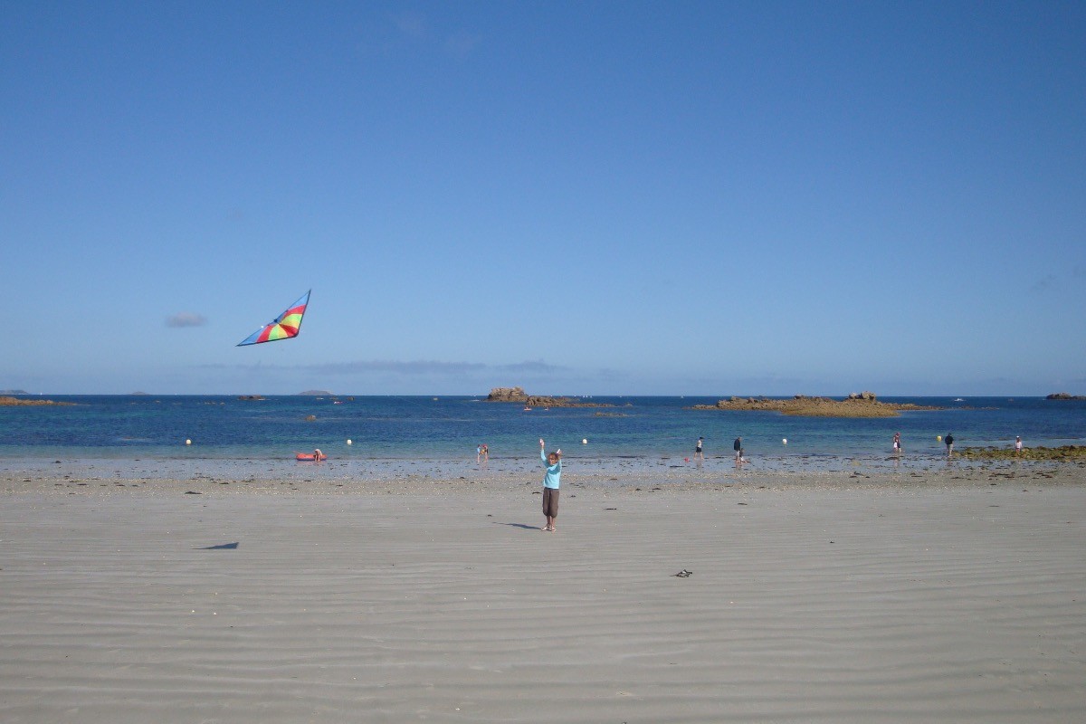 la plage des dunes à 150 m de la maison