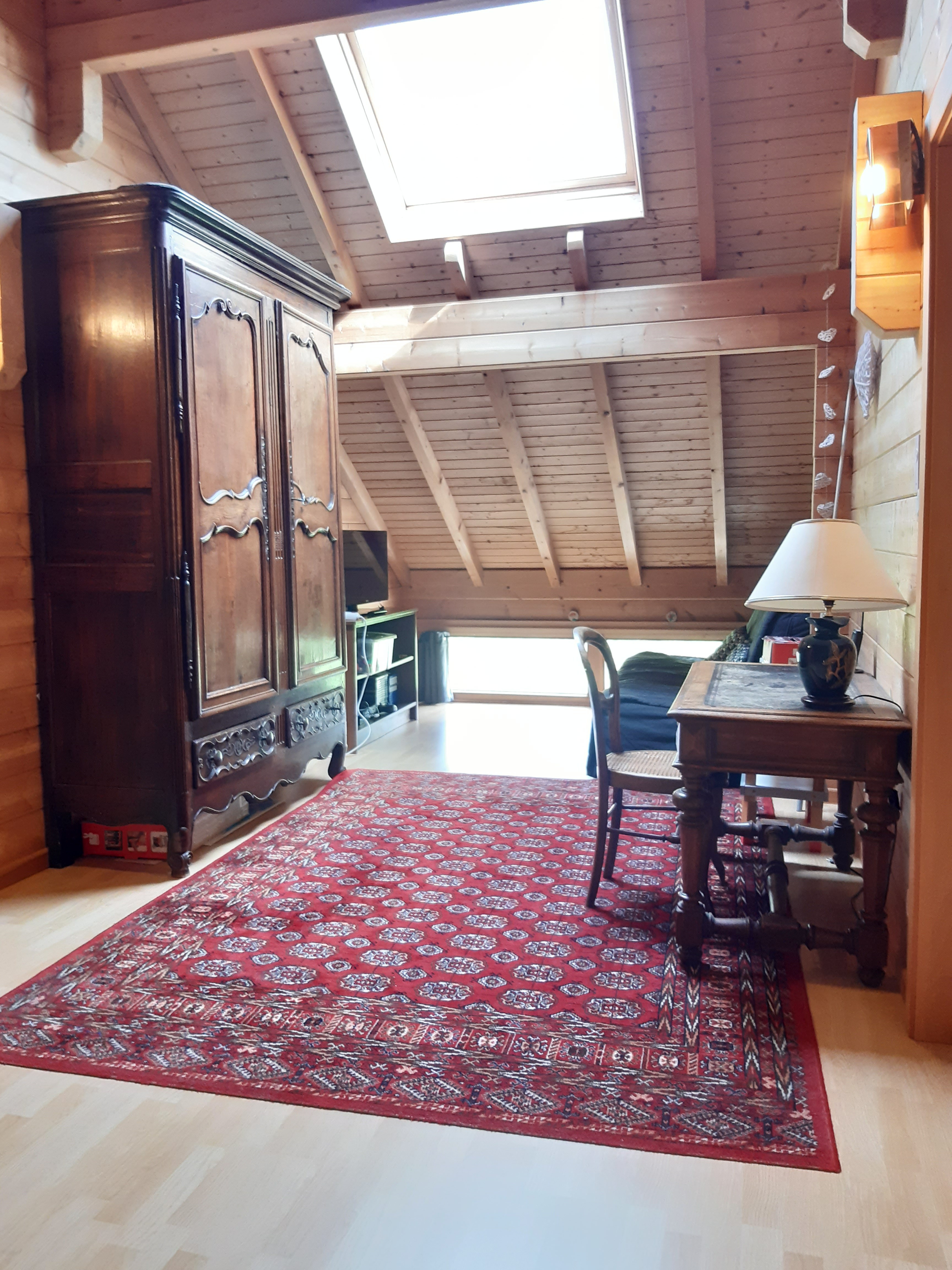 TV corner on the first floor