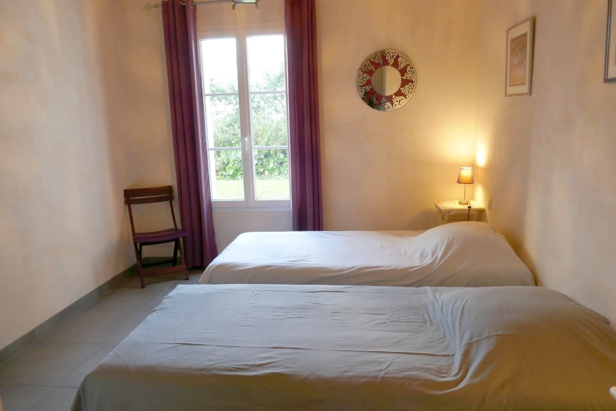 Chambre Sahara vue sur jardin