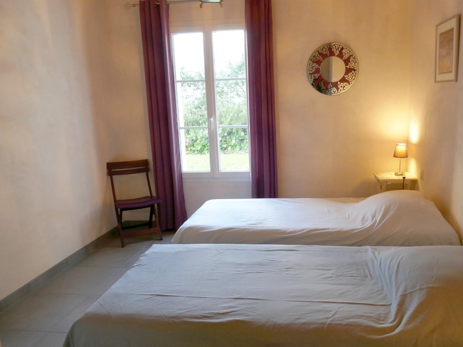 Chambre Sahara vue sur jardin