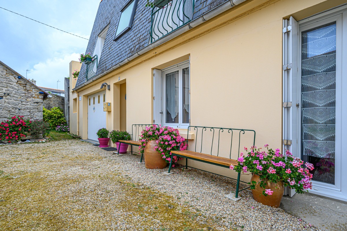 façade vue en biais
