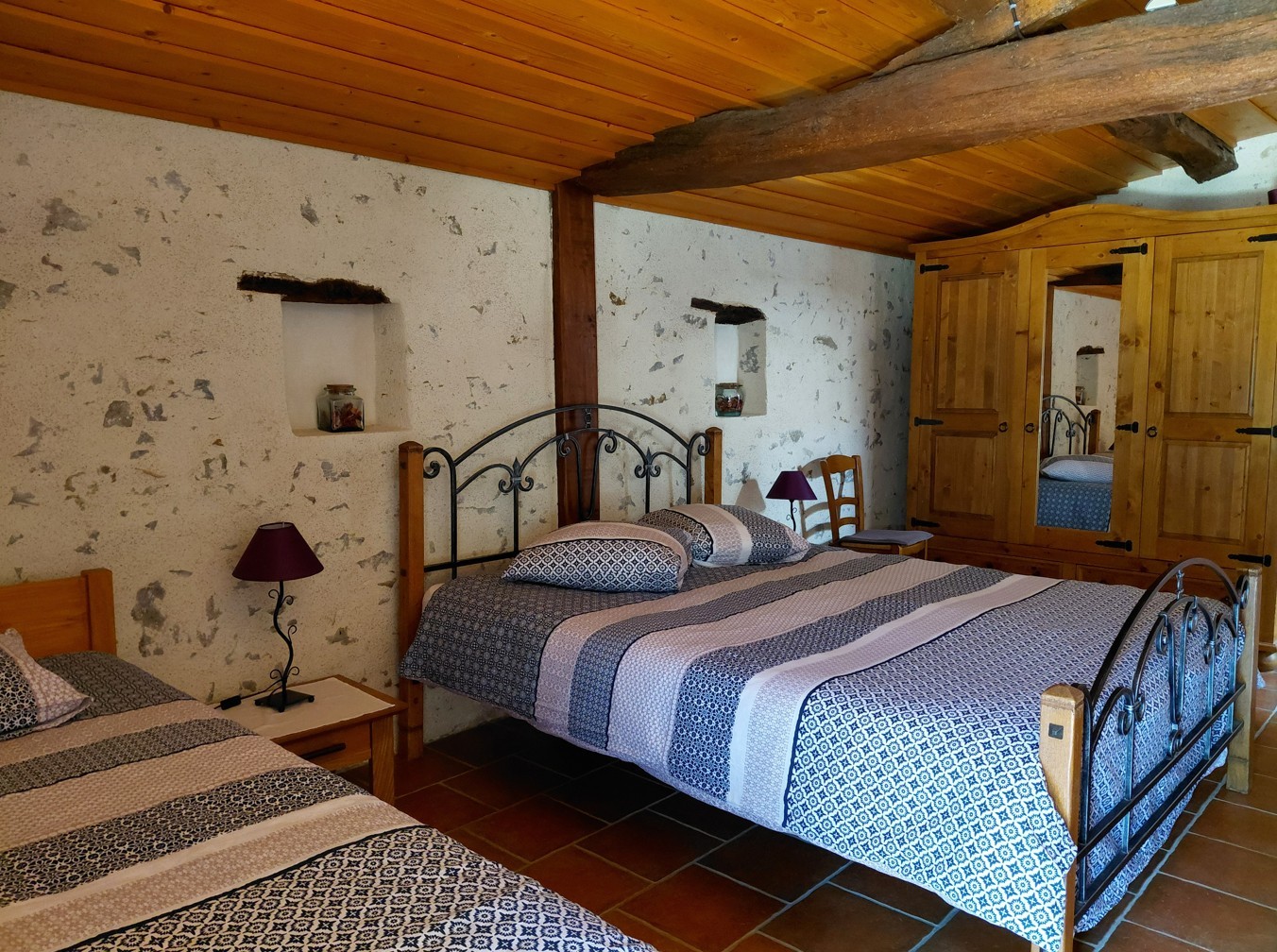 Chambre triple