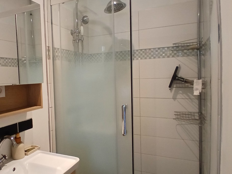 Le Studio M à Clermont-Ferrand : La salle d'eau