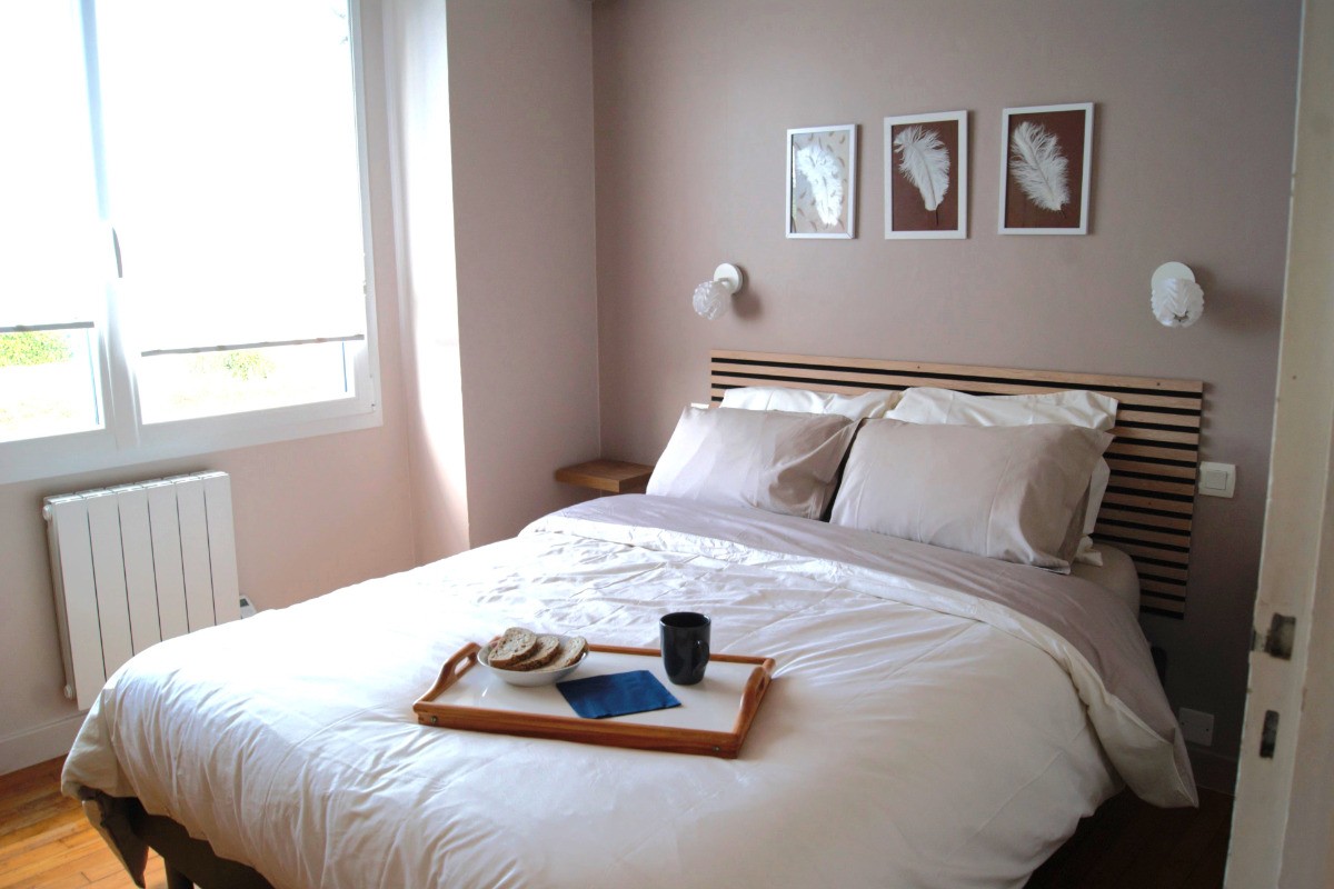 la chambre beige au 1er étage