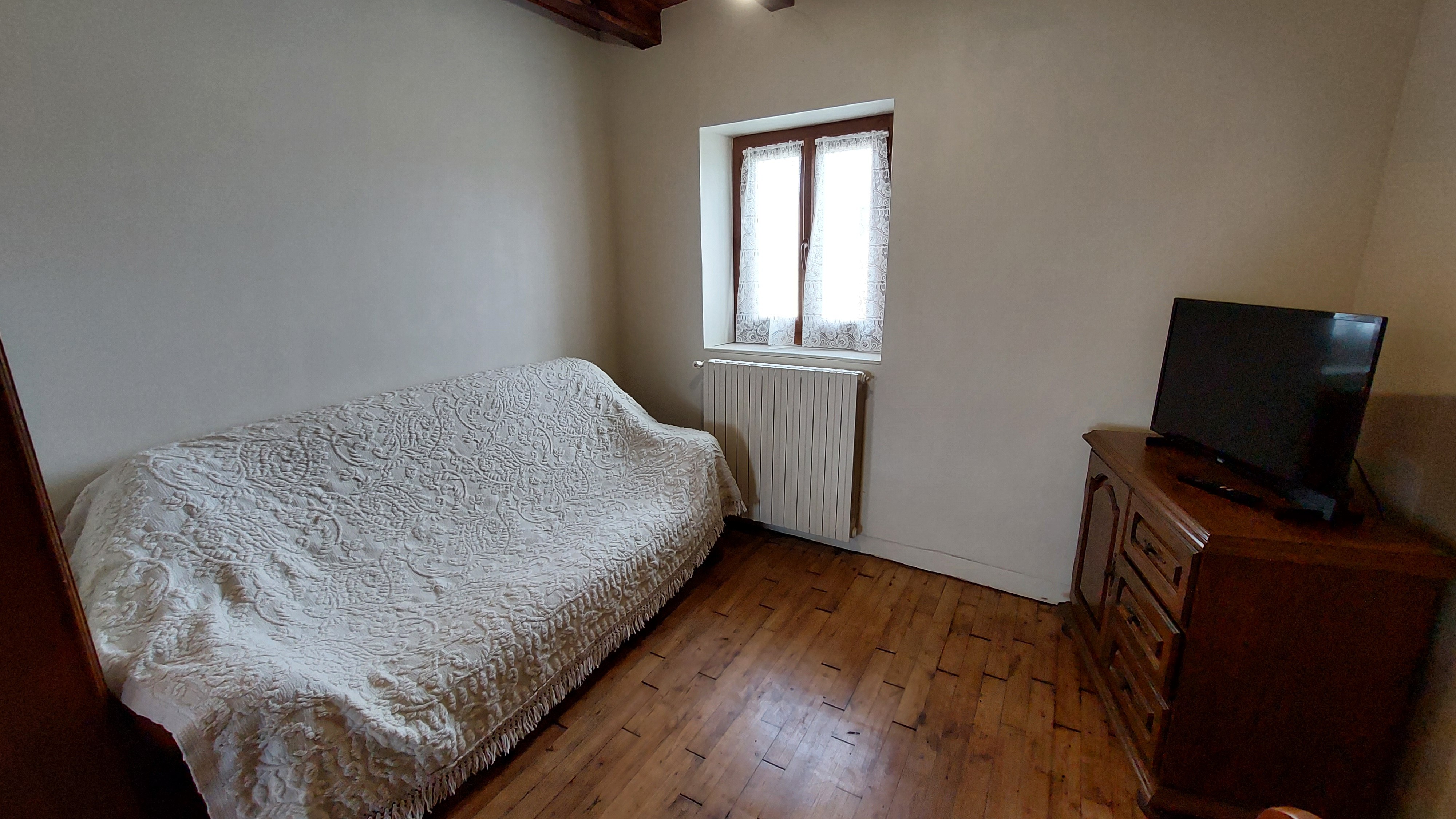 Living room with sofa and cosy country atmosphere