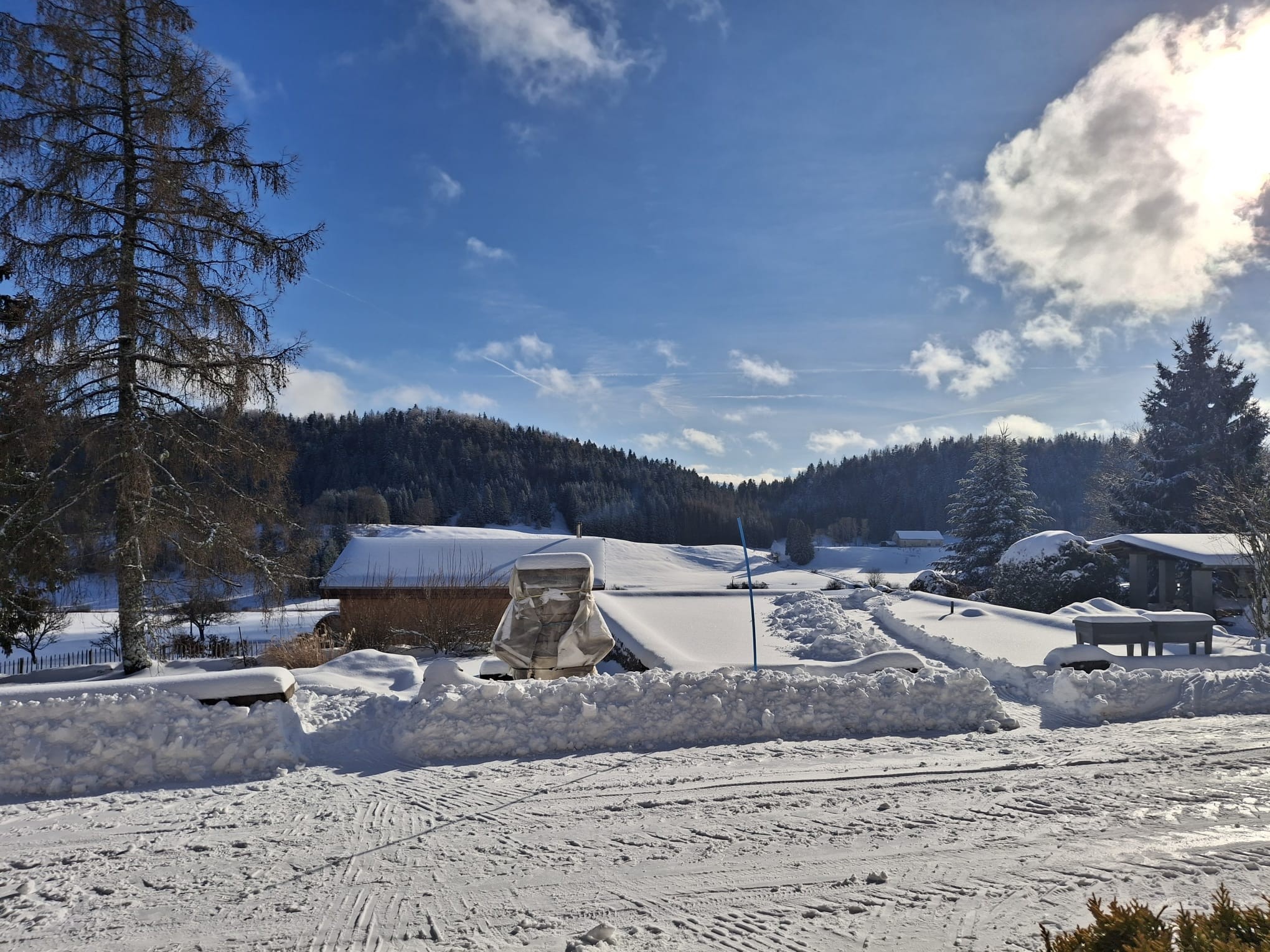 Vue du gite
