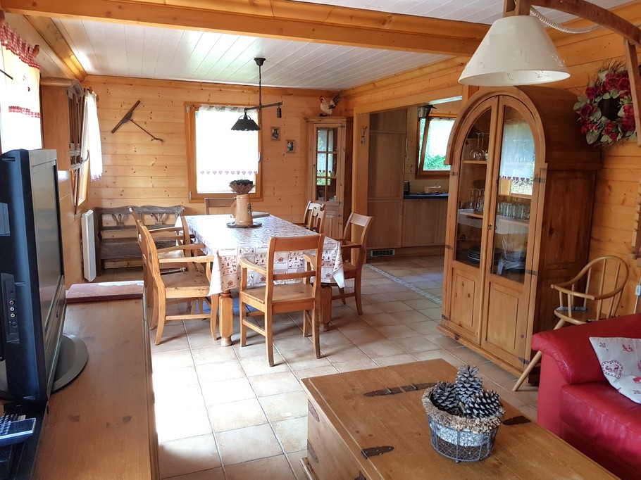 Salon - Chalet familial Mauselaine - Séjour nature au cœur des Vosges