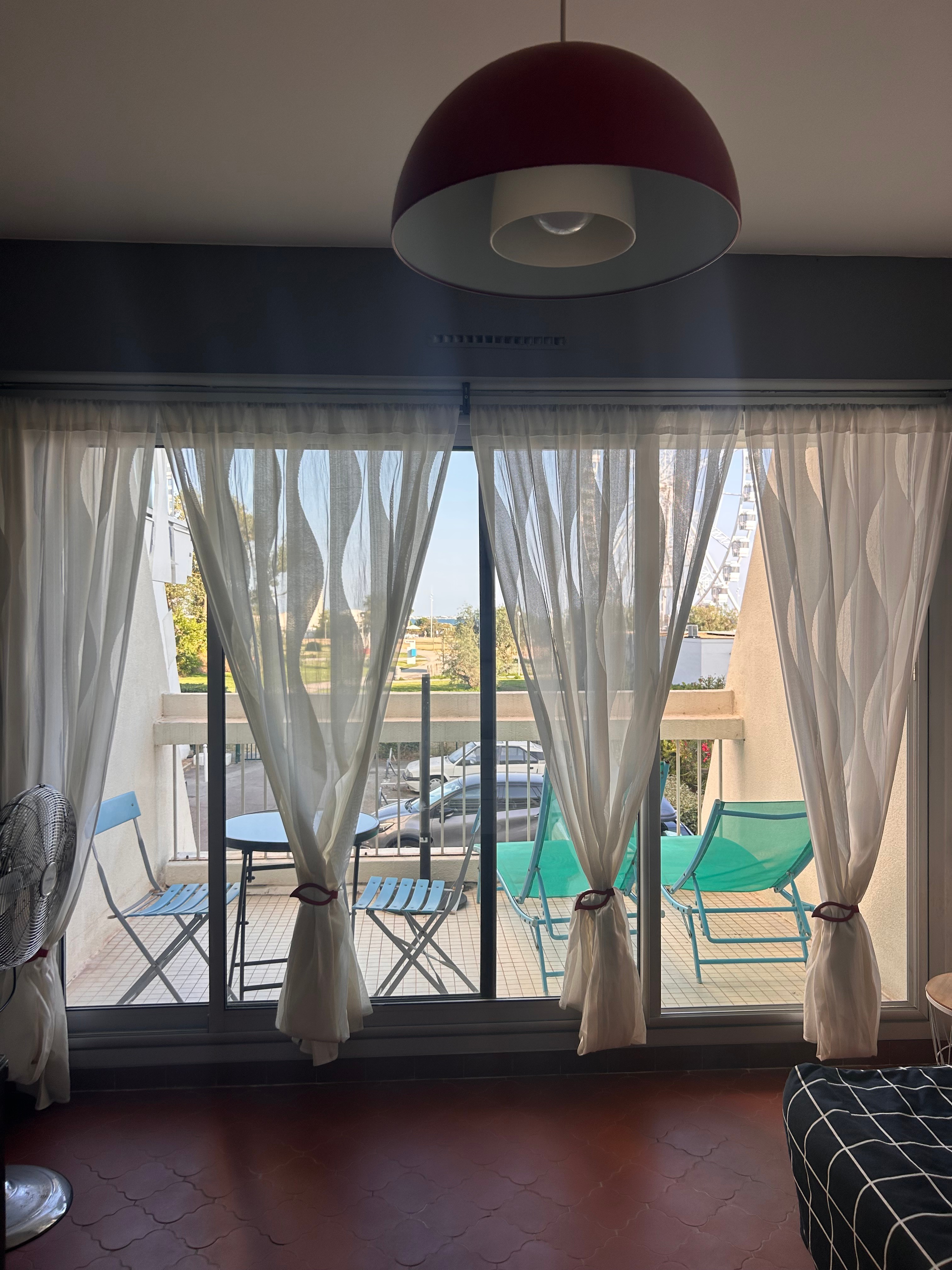 vue de l'intérieur de l'appartement