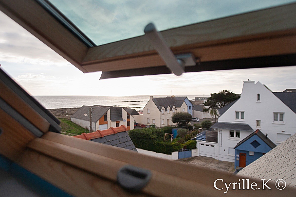 View from upstairs bedroom