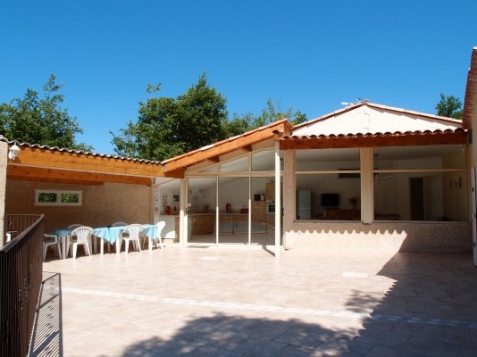 La terrasse - La Grangeonne 2 (Esparron, Verdon, Provence)
