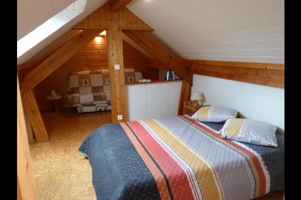 Chambre 1 étage - Gîte Chez Gigi et Michel