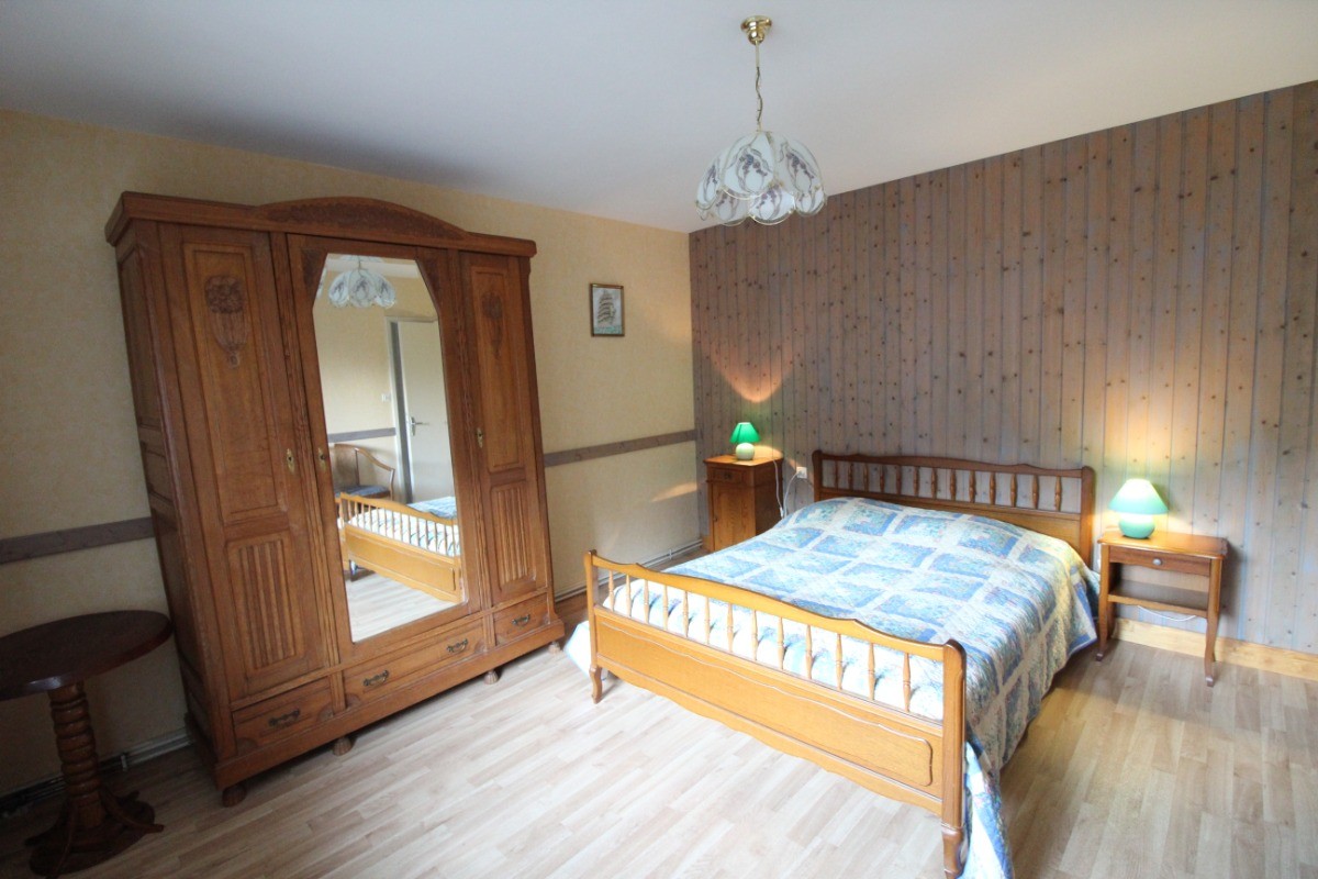 Chambre 1, lit 140 - Gîte des Champs Simon