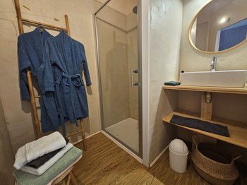 private shower room